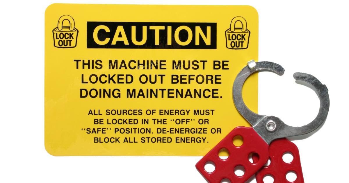 warehouse safety loto
